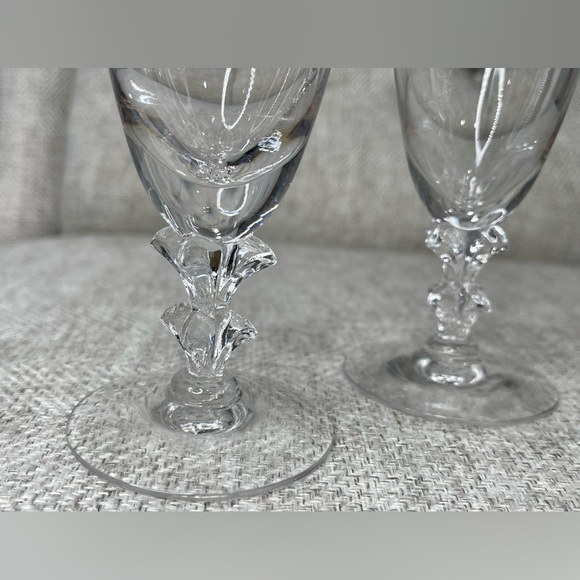 Tiffin-Franciscan Eternity Iced Tea Glass 6 1/2in Crystal Set Of 2 - Picture 2 of 5